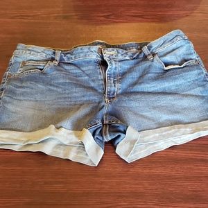 Size 16 jean shorts